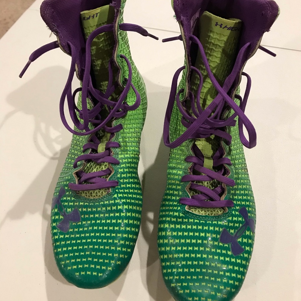 Under Amour Marvel Hulk FB cleats